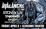 Avalanche Tour Will Rock the Illusions Theater at the Alamodome